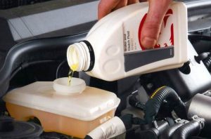 روغن ترمز آبی و زرد